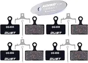 CYCEARTH 4 Pairs Bicycle Bike Disc Brake Pads for Shimano XT Br-M8000 M785 XTR M9000 M9020 M987 M988 M985 SLX M7000 M675 Deore M615 RS785 CX75 R515 R315 Alfine S700 (Semi-Metallic)