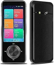 Language Translator Device,107 Languages Mini Smart Voice Translator, 12 Languages Offline Translator WiFi/Hotspot 43 Country Photo translations Touch Screen Pocket Translator Decoration charitab