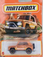 Matchbox MBX Field Car 17/100 #17 Orange 2021 1:64 Diecast Scale Car