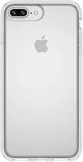 Speck 103124-5085 Products Presidio Clear Case for iPhone 8 Plus (Also fits 7 Plus and 6S/6 Plus), Clear/Clear