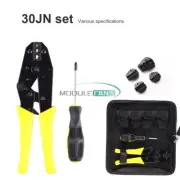 4 In 1 Wire Crimpers Ratcheting Terminal Crimping Pliers Cord End Terminals Tool
