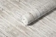 [JLHOUSE] AU11497 Peel and Stick Wood Wallpaper Vinyl Stickers Removable Easy to Clean1.48ft * 9.84ft /Roll