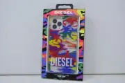 DIESEL Pride Case for Apple iPhone 12 / iPhone 12 Pro Rainbow Clear Camo New !!!