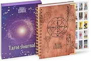 Witchy Cauldron Tarot Journal Spiral Notebook, Includes 3 Sets of Tarot Stickers, The Easy Way to Learn Tarot Practice