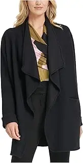 [DKNY] Womens Black Wrap Jacket AU Size:S