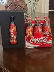 Coca-Cola Limited Edition Bottle 2005 McDonald's 50th Anniversary 6 pack + 1