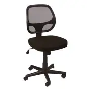 Norwood Commercial Furniture Mesh Back Task Chair with Tilt, Black, NOR-IAH10...