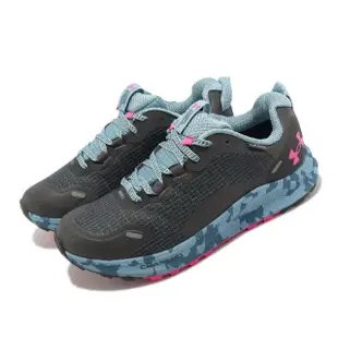 【UNDER ARMOUR】慢跑鞋 Charged Bandit TR 2 女鞋 黑灰 藍 路跑 運動鞋 UA(3024763101)