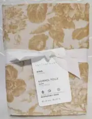 Pottery Barn King Sorrel Toile 1-Sham 36" x 20" Harvest Gold