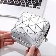 Breast Milk Storage Bag Multifunctional Sanitary Napkin Bag, Reusable Napkin Storage Bag, Ladies Sanitary Napkin Bag, Portable Cosmetic Bag Storage Bag (Size : White)
