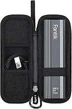 Case for Fanttik E1 Max 3.7V Electric Screwdriver, Storage Case Compatible with Fanttik E1 Max Mini Precision Screwdriver Set 50 Magnetic Bits, Case Only (Black)