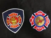 FIRE DEPARTMENT EMBROIDERY PATCH---017