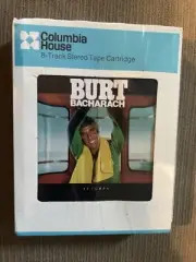 Burt Bacharach Columbia House 8-Track Stereo Tape Cartridge NEW SEALED