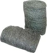 Merriway BH04379 3 x 20 g ASW112 Steel Wool No.1-2 Grade - Medium