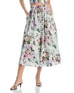 L'Agence Seina Midi Skirt