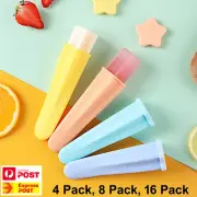 Star Shape Silicone Ice Block Moulds Ice Cream Icy Pole Jelly Pop Popsicle Maker