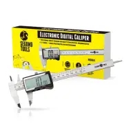 6 Inch Electronic Digital Calipers: Inch, Fractions, Millimeter Conversion