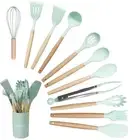 12Pcs/Lot Silicone Cookware Set Kitchen Cooking Tools Baking Tools Tableware Sil