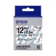 EPSON LC-4LBY Kitty系列-畫家款 標籤帶 天空藍底黑字 12mm 適用 LW-200KT/400/500/-600P/700/900/1000P