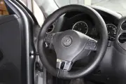Stitch On Steering Wheel Skin Wrap Cover Black w/Needle & Thread *Best Selling* (for: Porsche)
