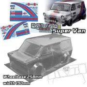 1/10 Onroad Rc Drift Car Clear Body Shell For Traxxas 4tec Kyosho Fazer Sakura