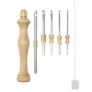 Punch Needle Tool Punch Pen Embroidery Tools Punching Needles Hooking Tool Kits