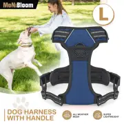 Soft & Comfortable Reflective No Pull Dog Pet Harness Adjustable w/Padded Handle