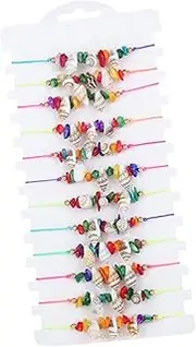 12pcs Conch Shell Bracelet Anklets Beach Bracelets Friendship Bracelets Anklet Bracelets for Women Beach Anklet Ankle Bracelets for Women Beach Jewelry for Women Shells LIFKOME