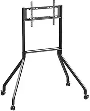 Tv Mounts Motorised Stand，Universal TV Stand, Upgraded TV Bracket Mount TV Rack Mobile Floor Stand Advertising Screen Conference Cart Universal Portable TV Cart