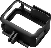 zolyet Plastic Action Camera Cage Protective Housing Case with Base Adapter Lens Cover Replaceme for Hero 9 10 Black