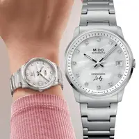 在飛比找momo購物網優惠-【MIDO 美度】COMMANDER 香榭系列 典雅機械腕錶