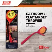 Mtm Clay Target Thrower 19" Power Curve Ez-throw Ii Shotgun Range Shooting