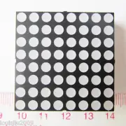 1pc 8x8 Dot Matrix 3.7mm Red LED Display Common cathode