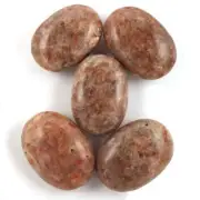 2 In Natural Certified Sunstone Palm Stone Loose Gemstone Healing,Crystal