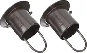 1 Set Aluminum Rain Chain Gutter Adapter and Hook Kit Easy to Install Prevents Rainwater Blockage for Decorative Rain Chains