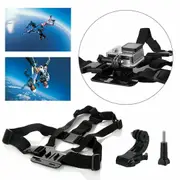 Ozoffer Head Helmet Strap Chest Harness Mount GoPro 9 8 7 6 5 Go Pro Accessorises Chesty
