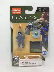 Mega Construx Halo Infinite Jackal Freebooter Building Set Action Figure GYG47