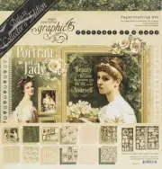 Graphic 45 *PORTRAIT OF A LADY* 12x12 Deluxe COLLECTOR’S EDITION Papers 2021