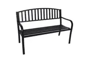 Wallaroo Steel Outdoor Garden Bench - Classic