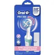 Oral-B Pro 300 Electric Toothbrush Extra Sensitive Set each