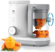 Baby Food Maker Bellababy Baby Food Processor, Puree Blender Steamer with Rev...