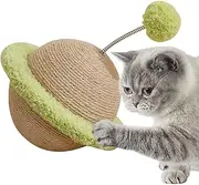 Indoor Cat Scratcher | Sisal Rope Cat Scratching Ball - Interactive Pet Toy for Boredom , Exercise, Furniture Protection