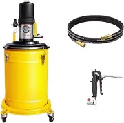 LISHAOHU Discharge Drum Grease Pump, High Pressure Pneumatic Grease Pump, Pressure Ratio 40:1, Oil Delivery 0.75L/Min, With 32.8ft High Pressure Hose, Suitable For Factory Equipment, Large Machines