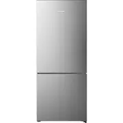Hisense 417 Litre Bottom Mount Refrigerator - Stainless Steel