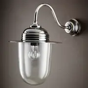 Stanmore Outdoor Wall Lamp Antique Silver - ELPIM51240AS