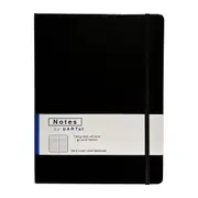 Bartel Notebook Notes by Bartel 19x25cm Hardcover Lined Black NNBR2519BK