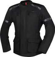 IXS Evans-ST 2.0 Waterproof Touring Motorcycle Textile Jacket, black, Size XS for Men