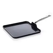 Chatham Black Prime Midnight Hard Anodized Healthy Ceramic Nonstick, 11" Grid...