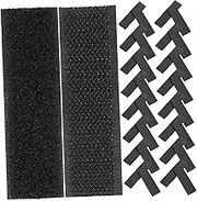 ARTSEWPLY 50Pcs Hook and Loop Adhesive Strips for Shoes and Clothes Durable Self Adhesive Tapes for Home Organization and DIY Projects Strong Bonding Easy to Use