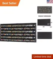 Toy Minifigures Miniatures Display Case Frame Wall Cabinet Stand 200 Toys Dus...